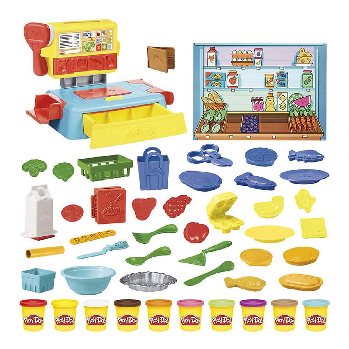 Play-Doh Modellervoks - Supermarket Spree Playset