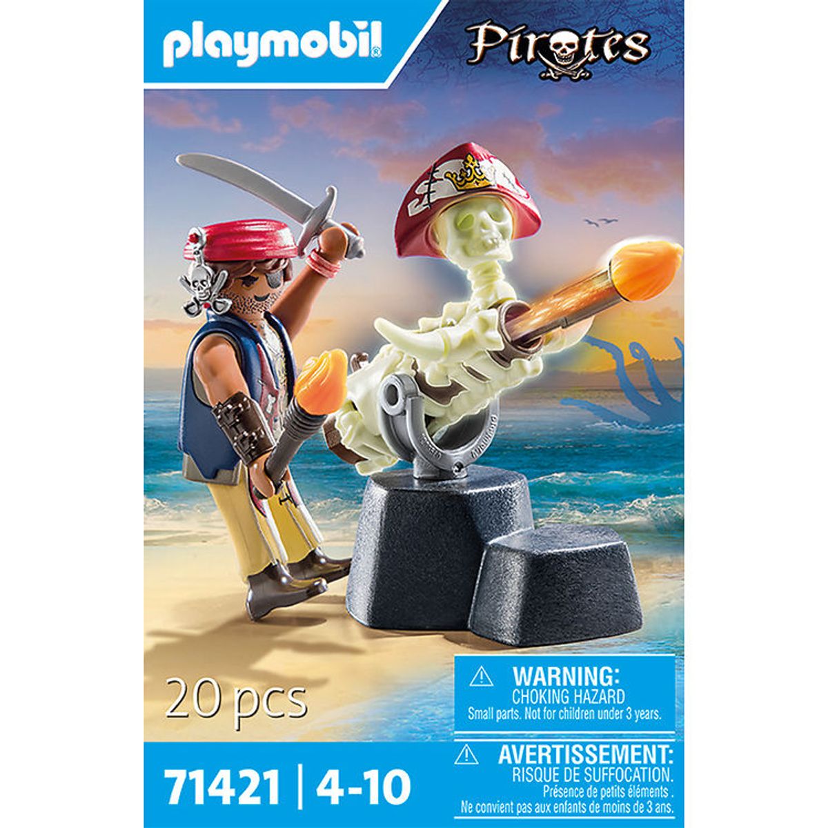 Playmobil Pirates - Kanonér - 71421 - 20 Dele