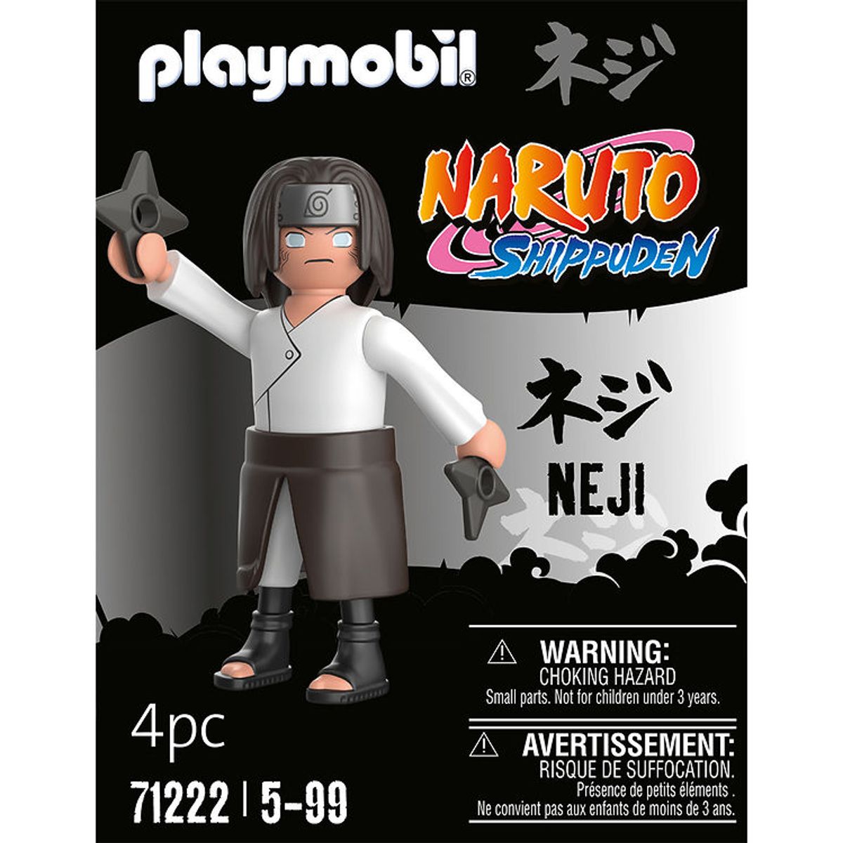 Playmobil Naruto - Neji - 71222 - 4 Dele