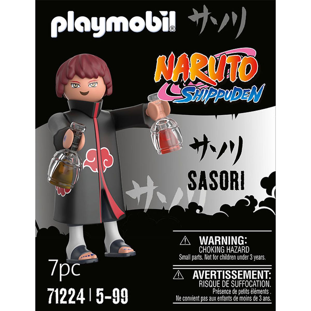 Playmobil Naruto - Sasori - 71224 - 7 Dele