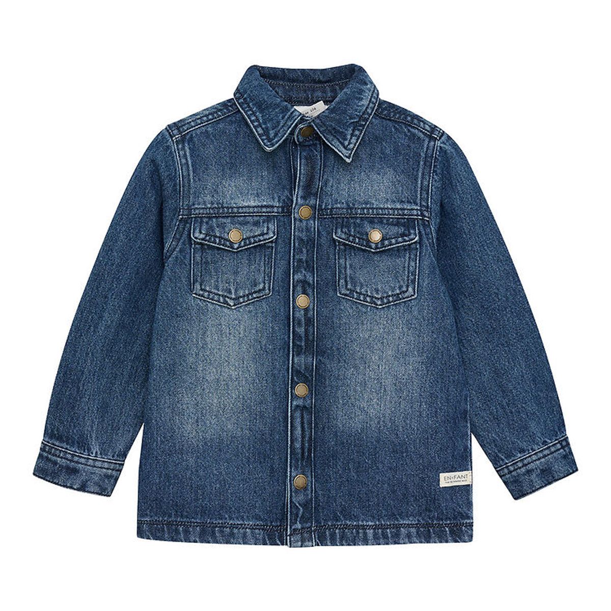 En Fant Denimjakke - Blue Denim