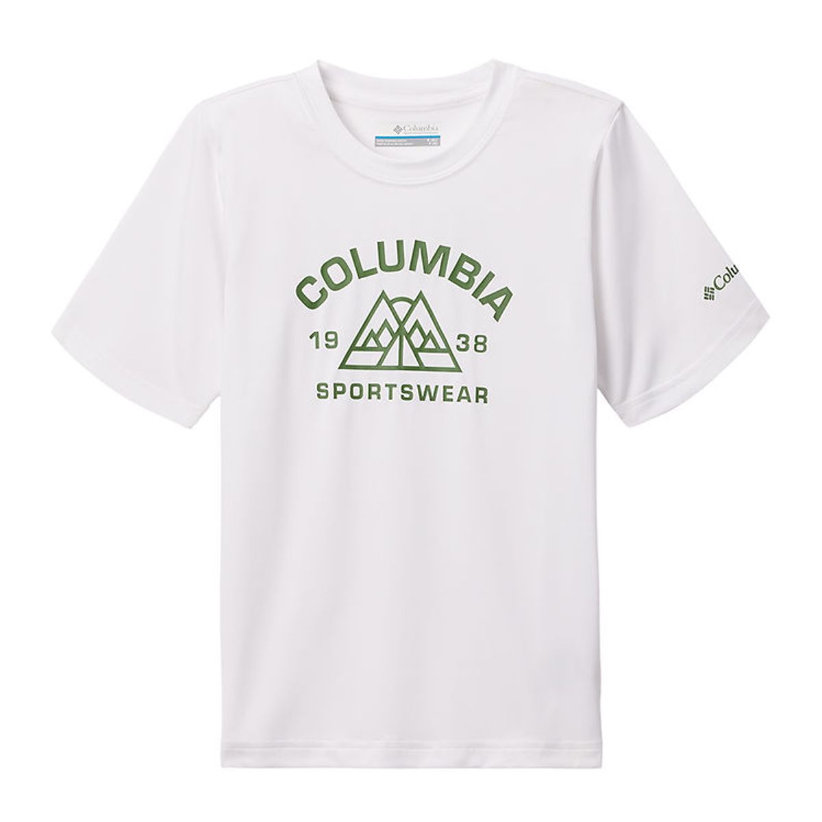 Columbia T-shirt - Mount Echo - White