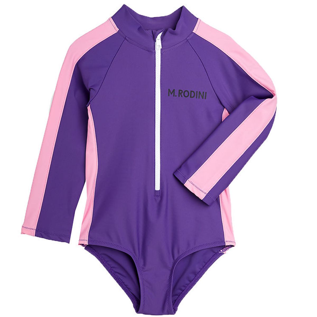 Mini Rodini Badedragt - UV50+ - Stripe - Purple