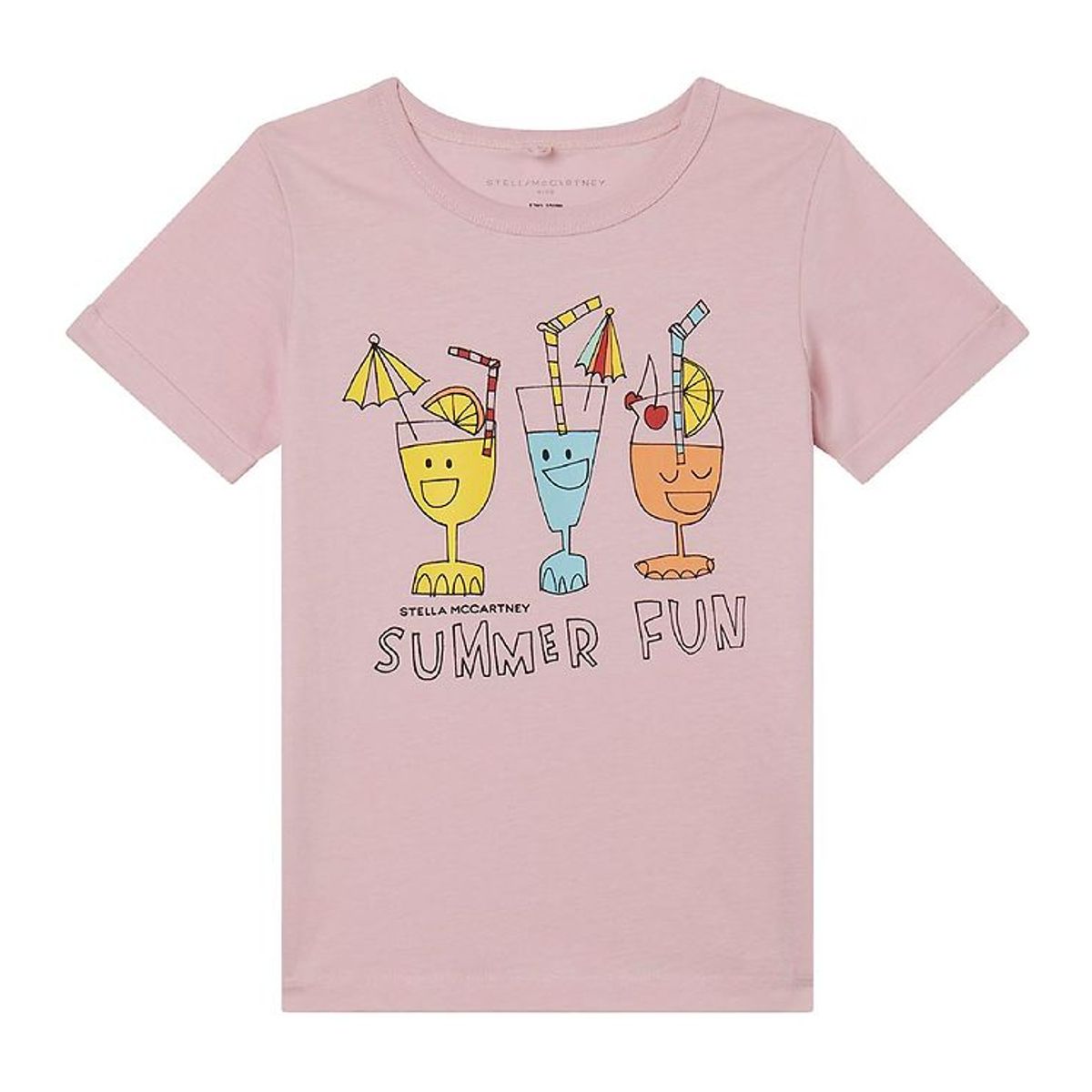 Stella McCartney Kids T-shirt - Rosa m. Drinks