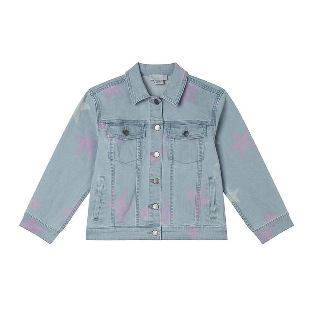 Stella McCartney Kids Denimjakke - Celeste m. Stjerner