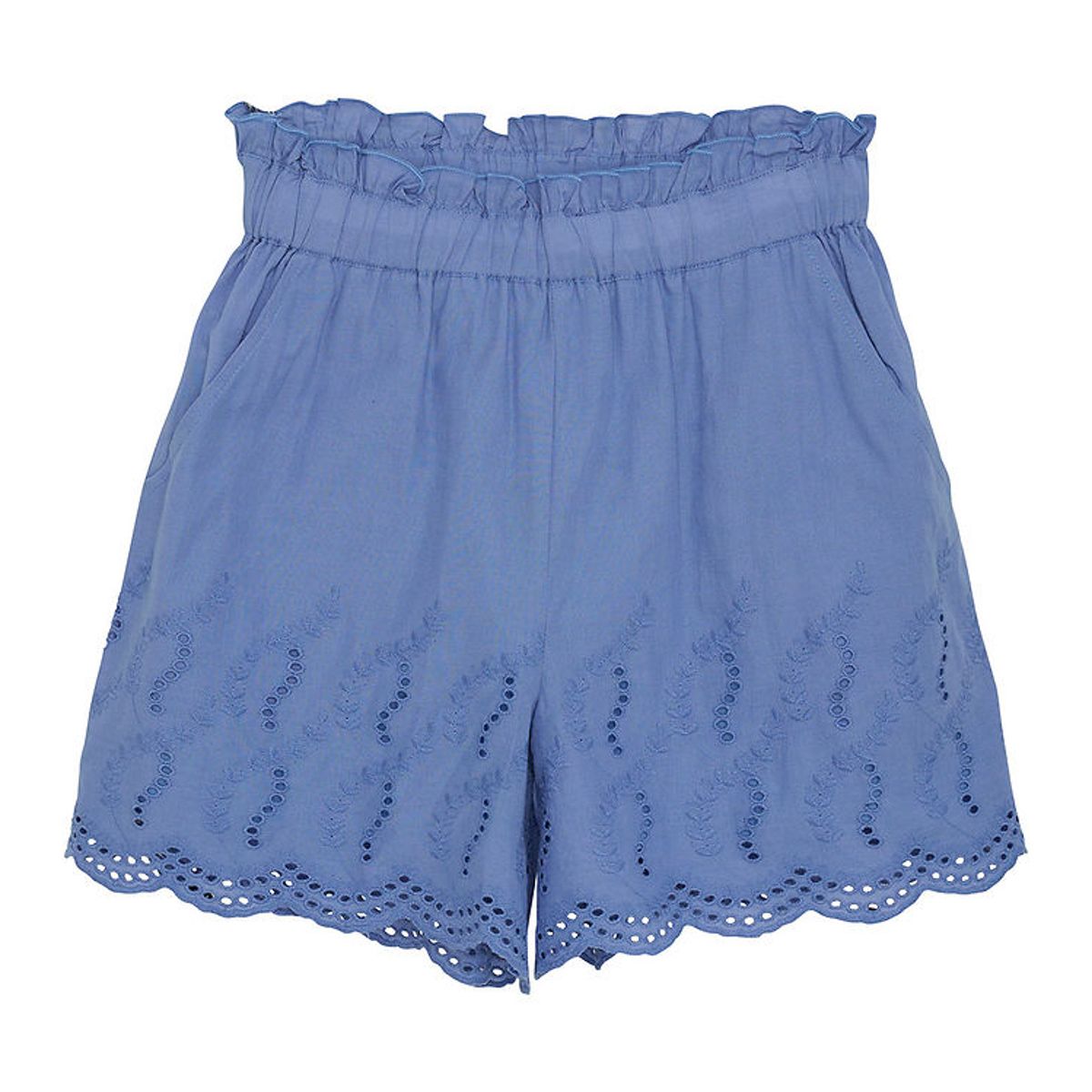 Creamie Shorts - Embroidery - Colony blue