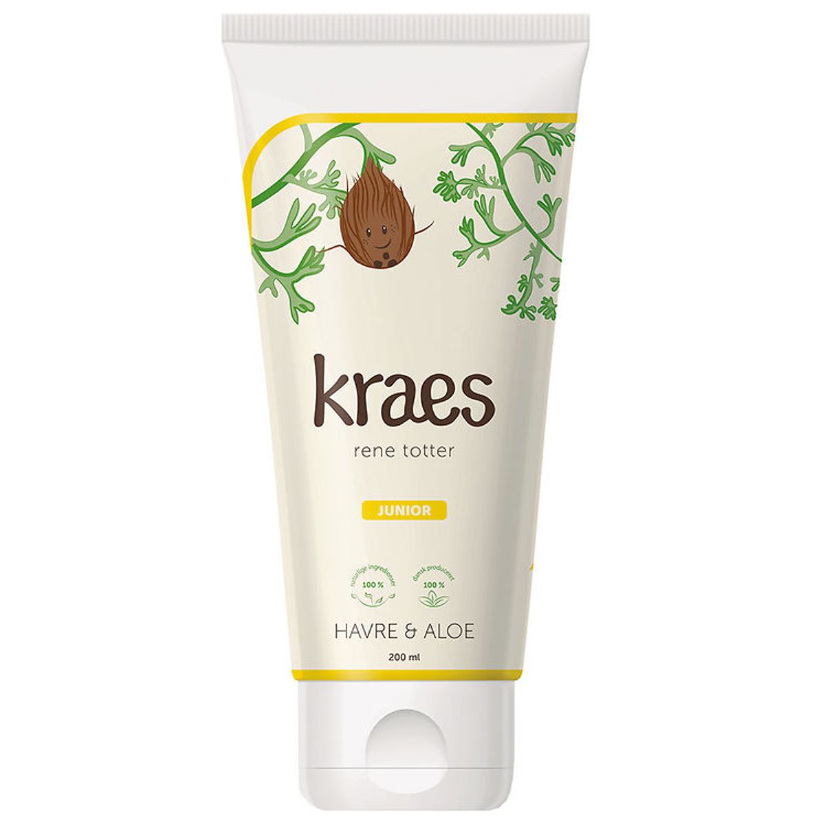 Kraes Shampoo - Rene Totter Parfumefri - 200 ml