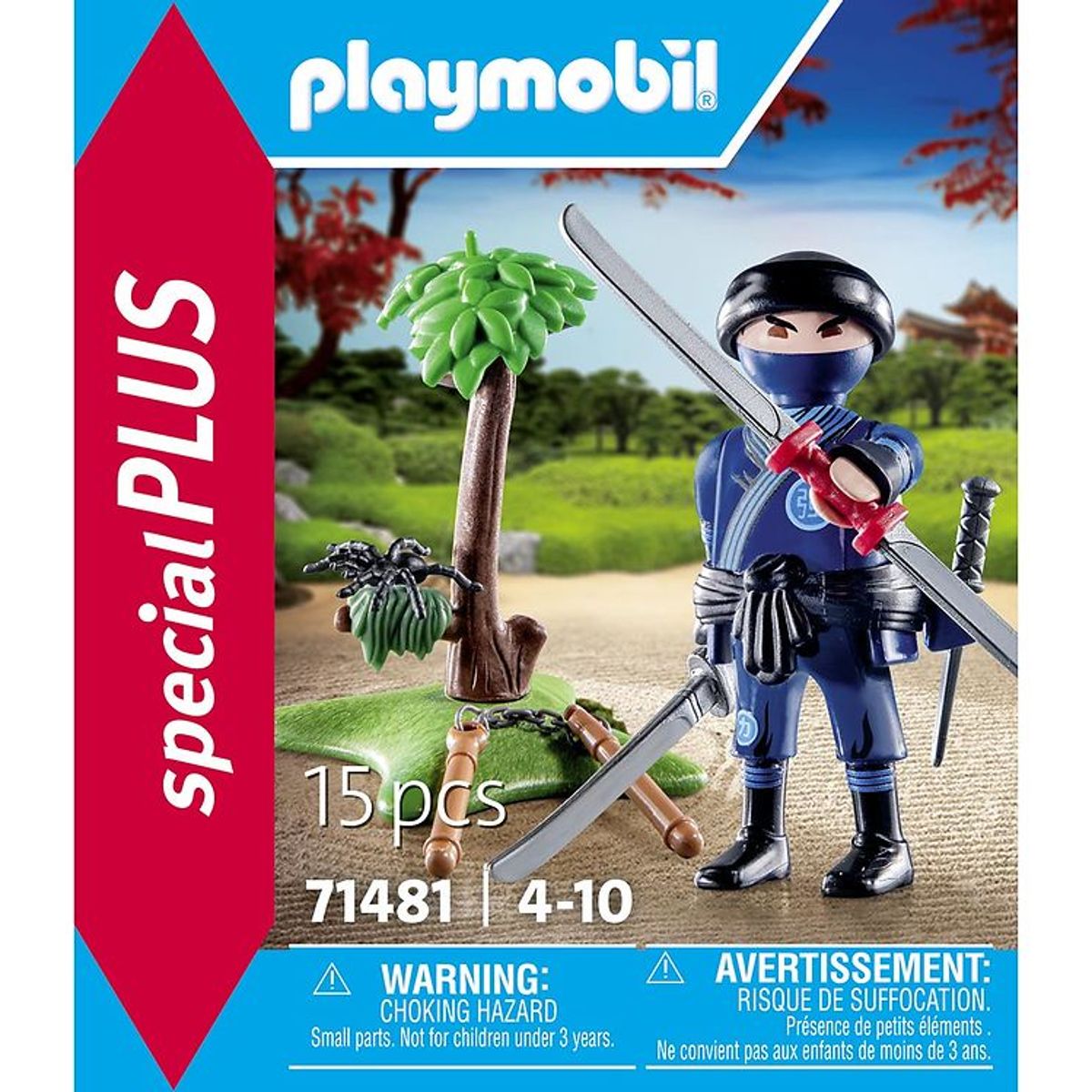 Playmobil SpecialPlus - Ninja - 15 Dele - 71481