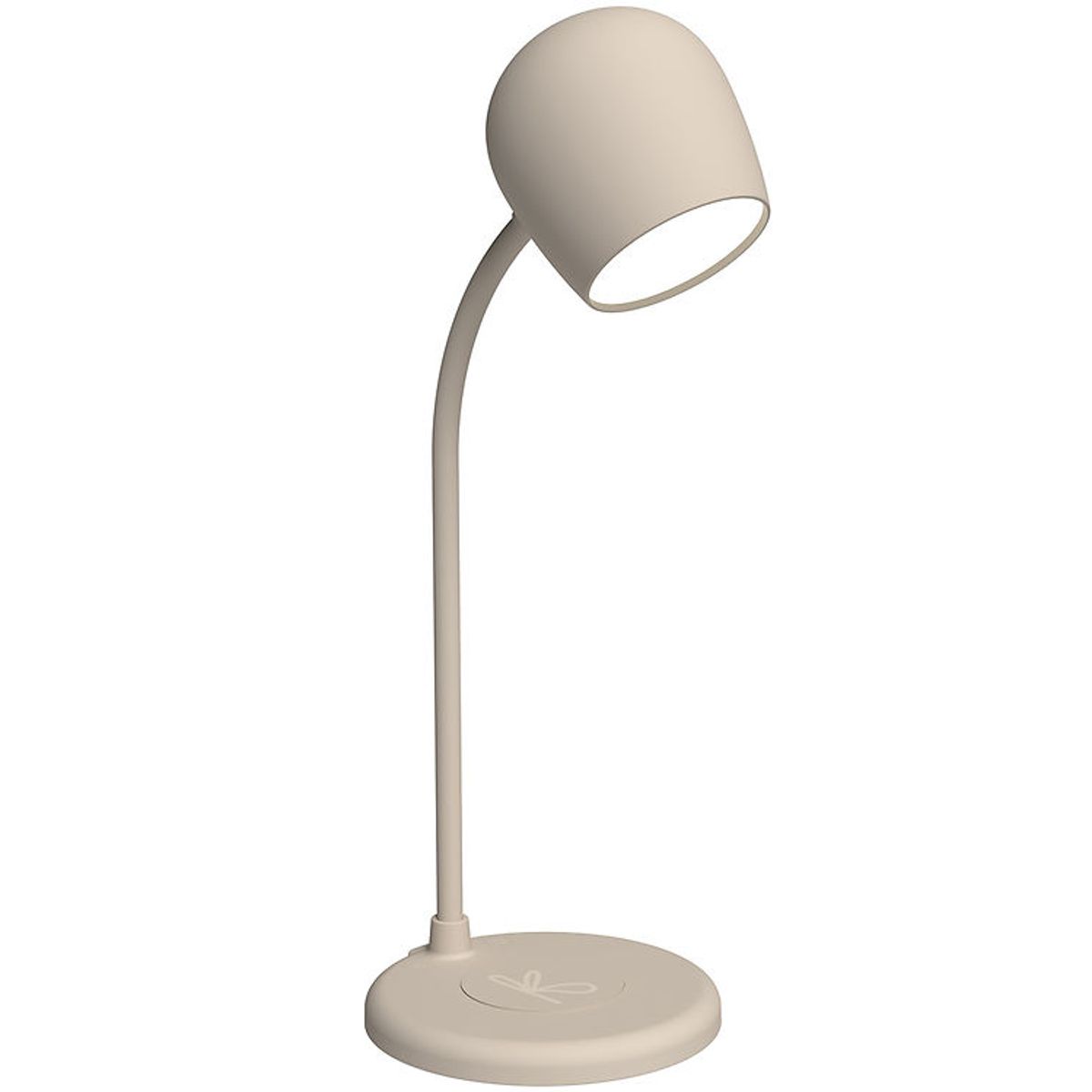 Kreafunk Lampe m. Oplader + Højtaler - Ellie - 12x32 cm - Ivory