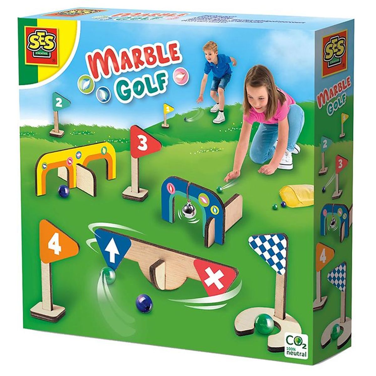 SES Creative Spil - Kuglespil Minigolf