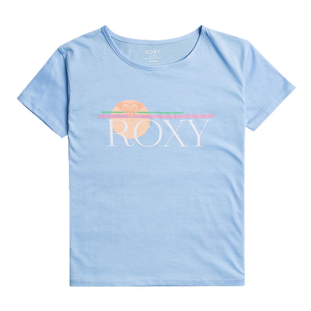 Roxy T-shirt - Day And Night - Bel Air Blue