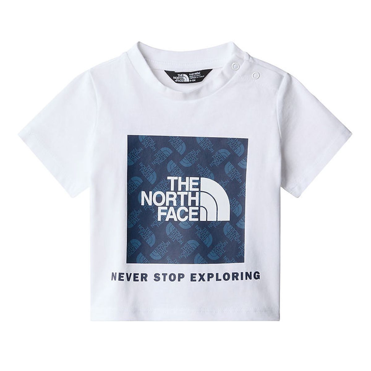 The North Face T-shirt - Box Infill Print - Hvid