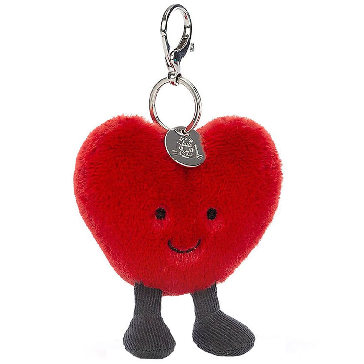 Jellycat Nøglering - 16x9 cm - Amuseable Heart Bag Charm