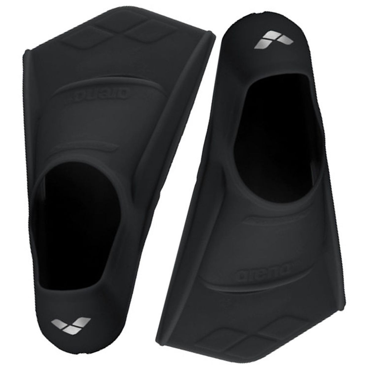 Arena Svømmefødder - Powerfin - Black/Silver