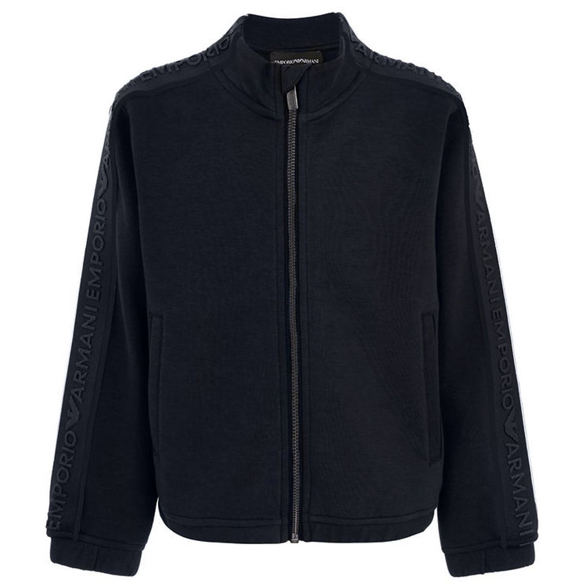 Emporio Armani Cardigan - Navy m. Logostribe