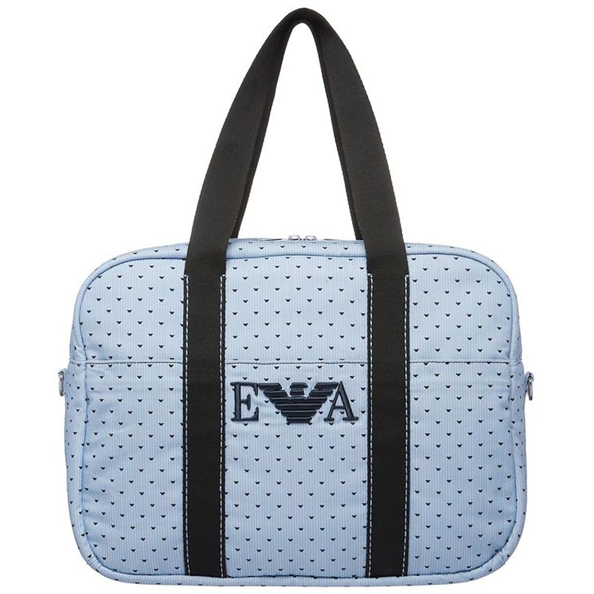 Emporio Armani Pusletaske - Lyseblå/Navy m. Logoer