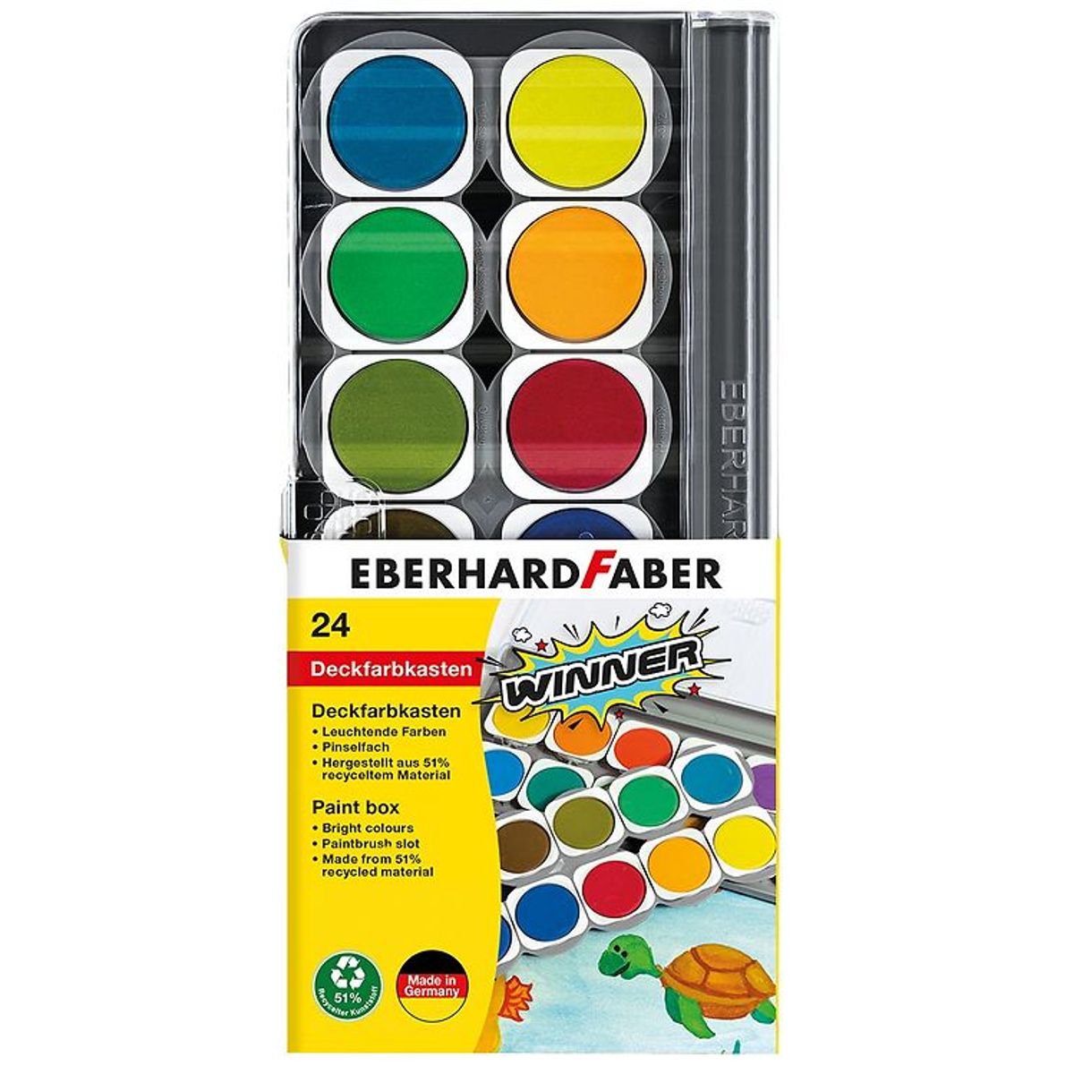 Eberhard Faber Vandfarver - 24 stk.