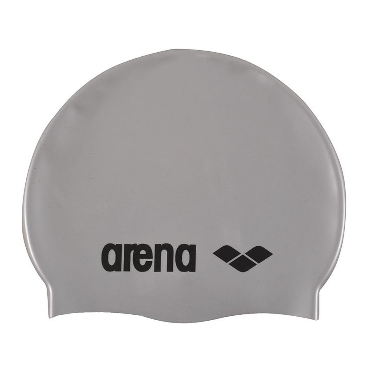 Arena Badehætte - Classic Silicone - Silver/Black