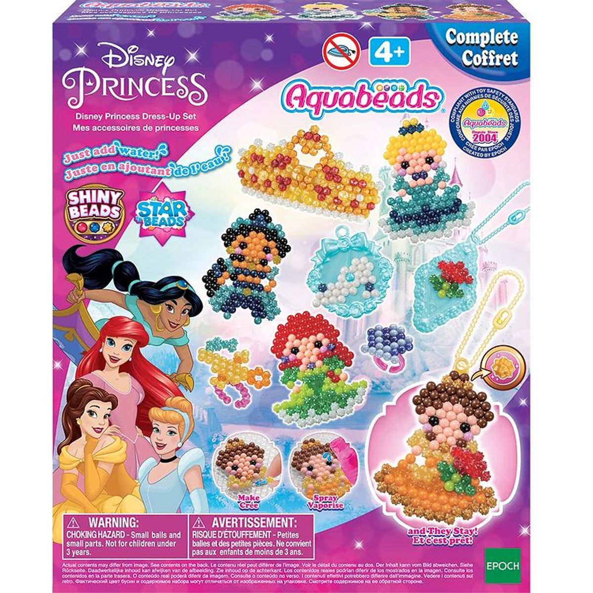 Aquabeads Perlesæt - 1500 stk. - Disney Prinsesse Dress-up Sæt