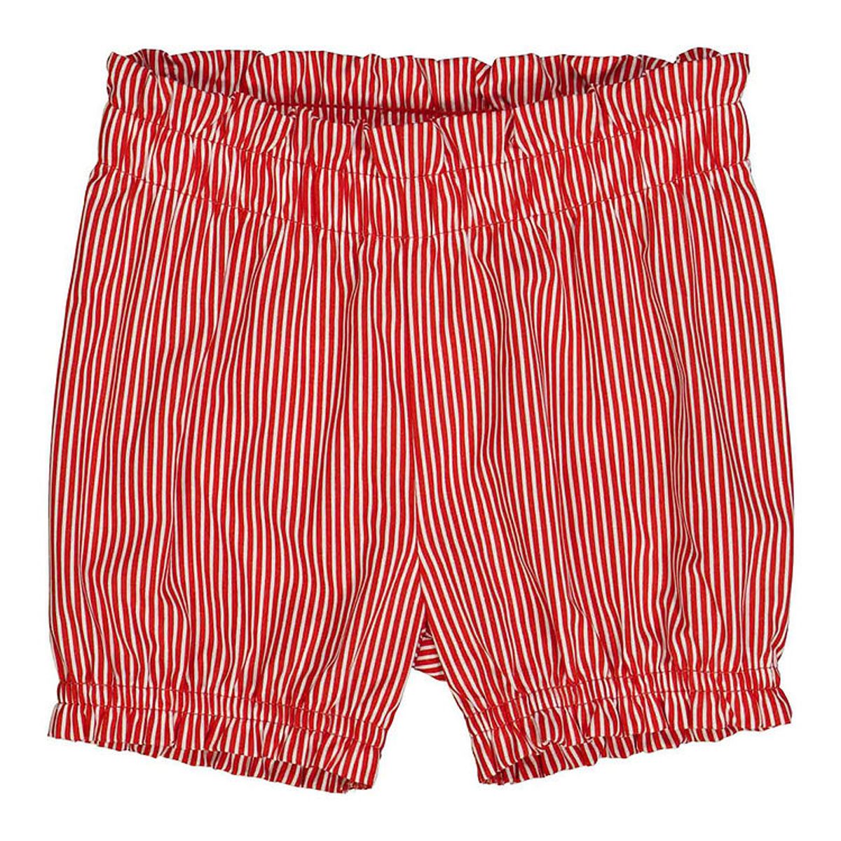 Müsli Bloomers - Poplin Stripe - Balsam Cream/Apple Red