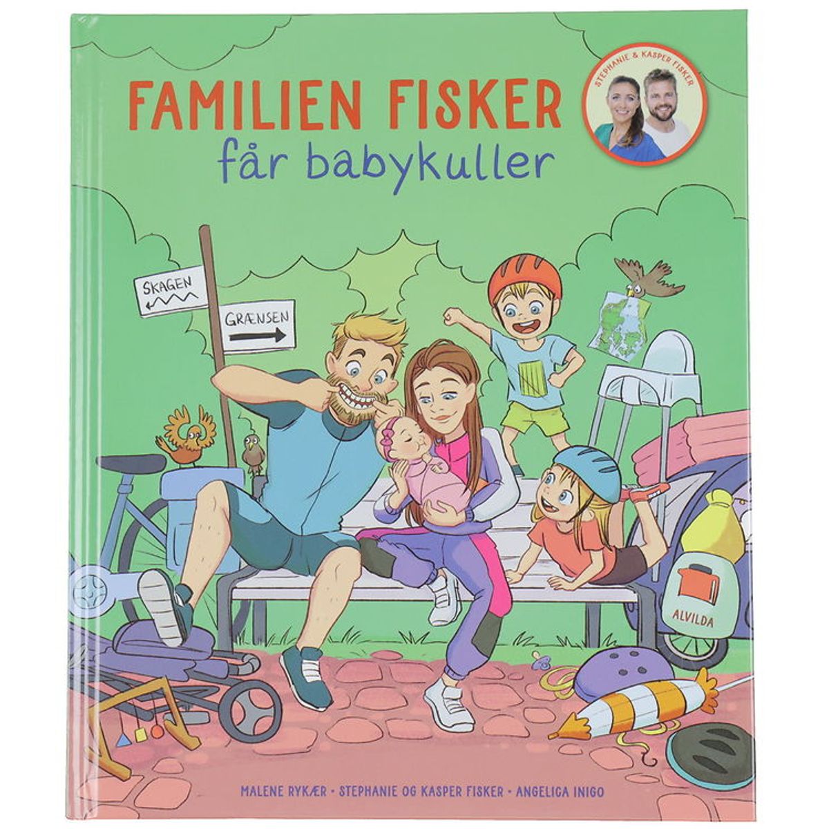 Alvilda Bog - Familien Fisker Får Babykuller - Dansk