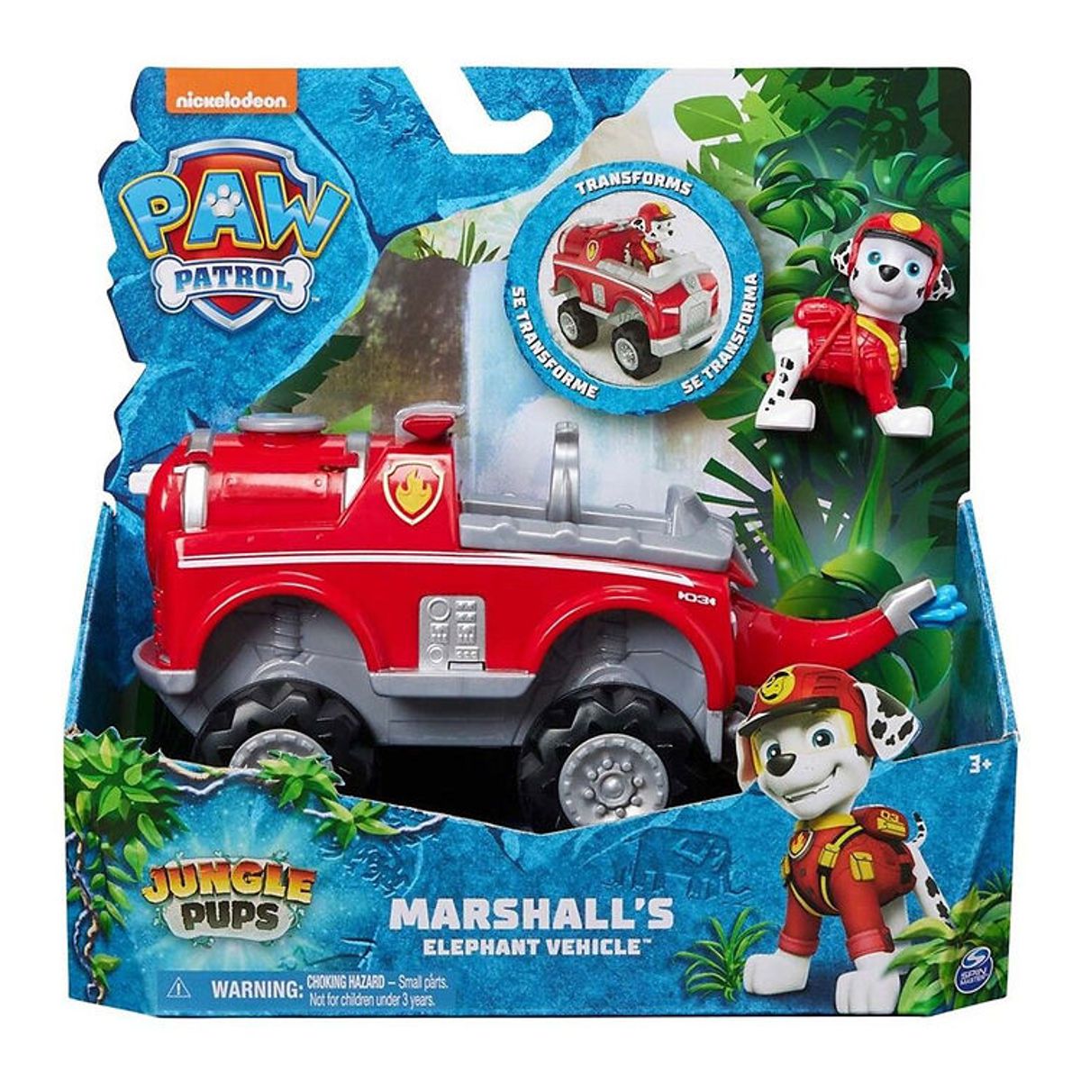 Paw Patrol Legetøjsbil - 27 cm - Marshall's Load 'N' Launch Fire