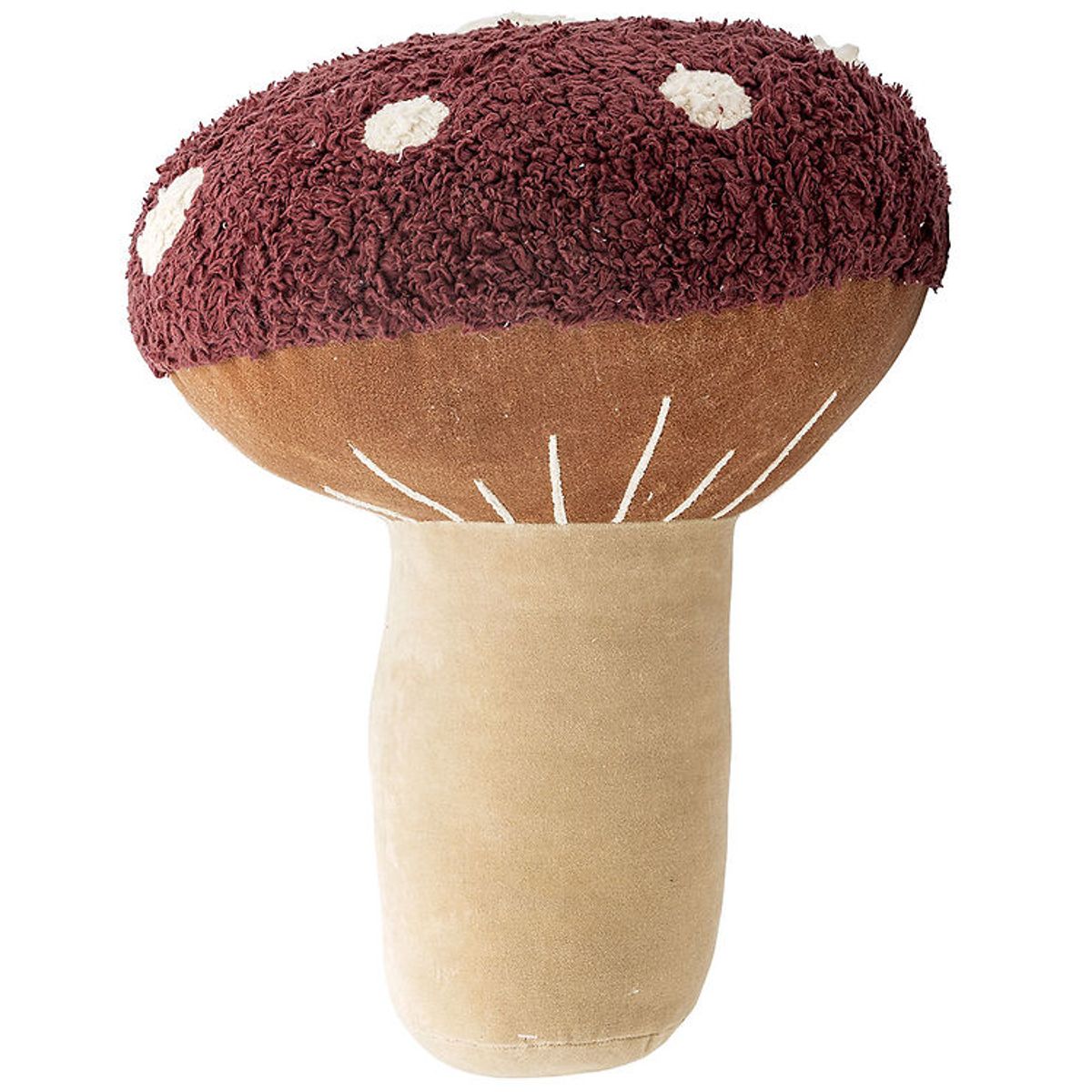 Bloomingville Pude - Mushroom - 40x38 cm - Rød