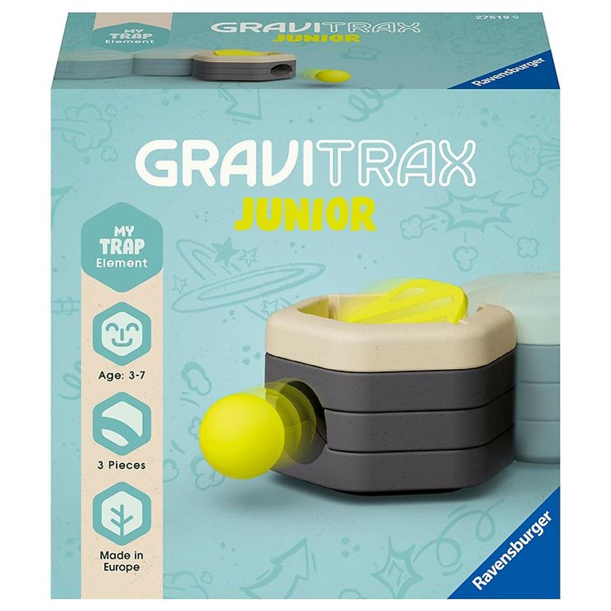 GraviTrax Junior Element - Trap - 3 Dele