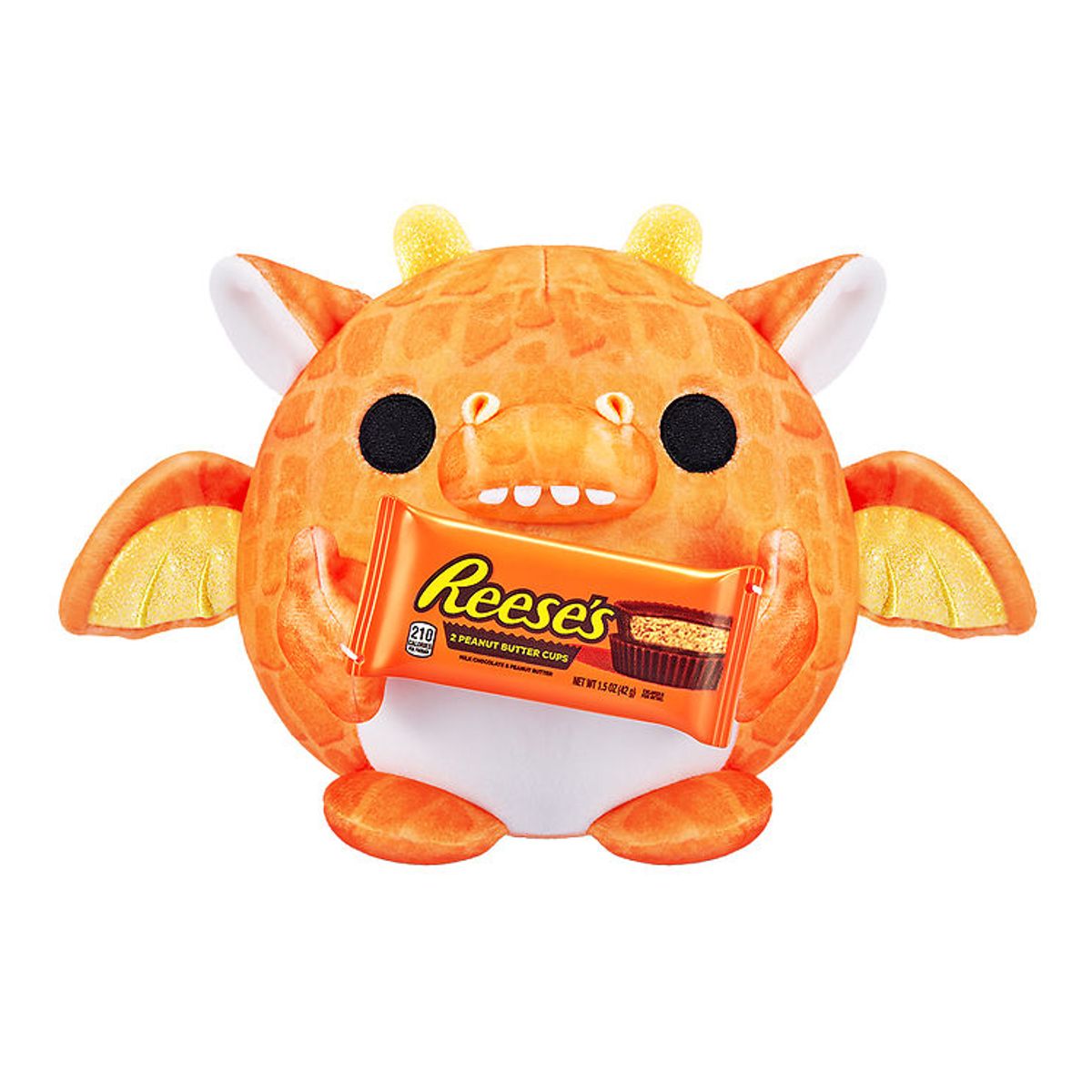 Snackles Bamse - 35 cm - Dragen Felix m. Reese's Peanut Butter C