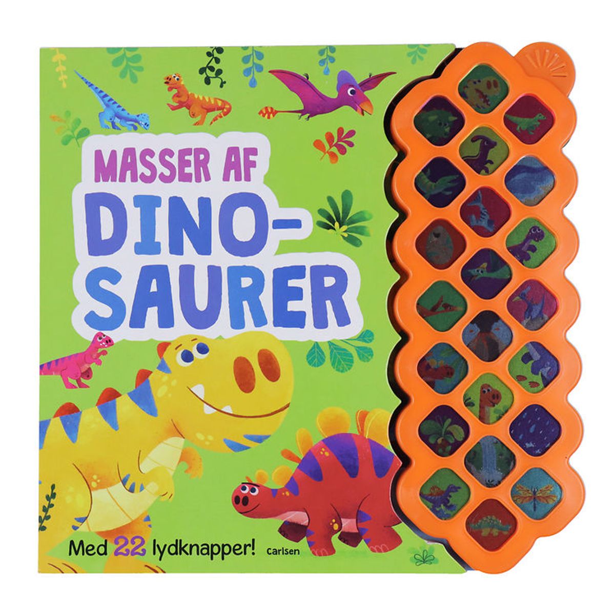 Forlaget Carlsen Bog m. Lyd - Kig & Find - Masser Af Dinosaurer