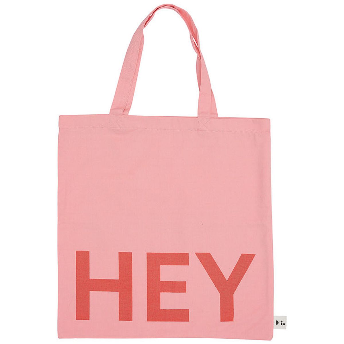 Design Letters Shopper - Hey - Soft Red