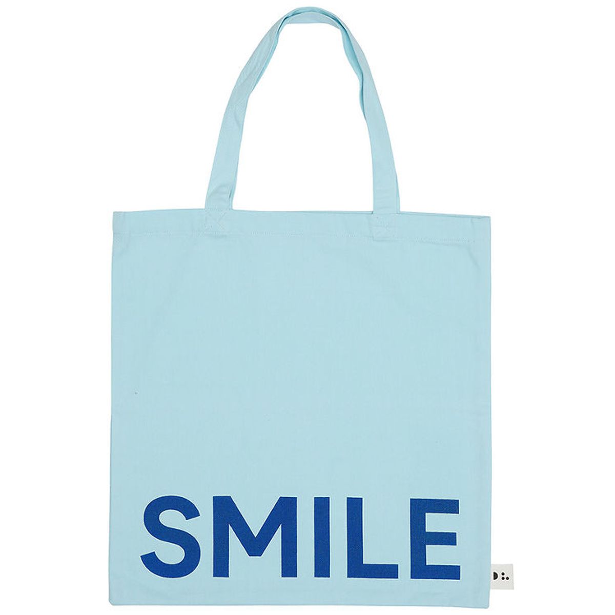 Design Letters Shopper - Smile - Ice Blue