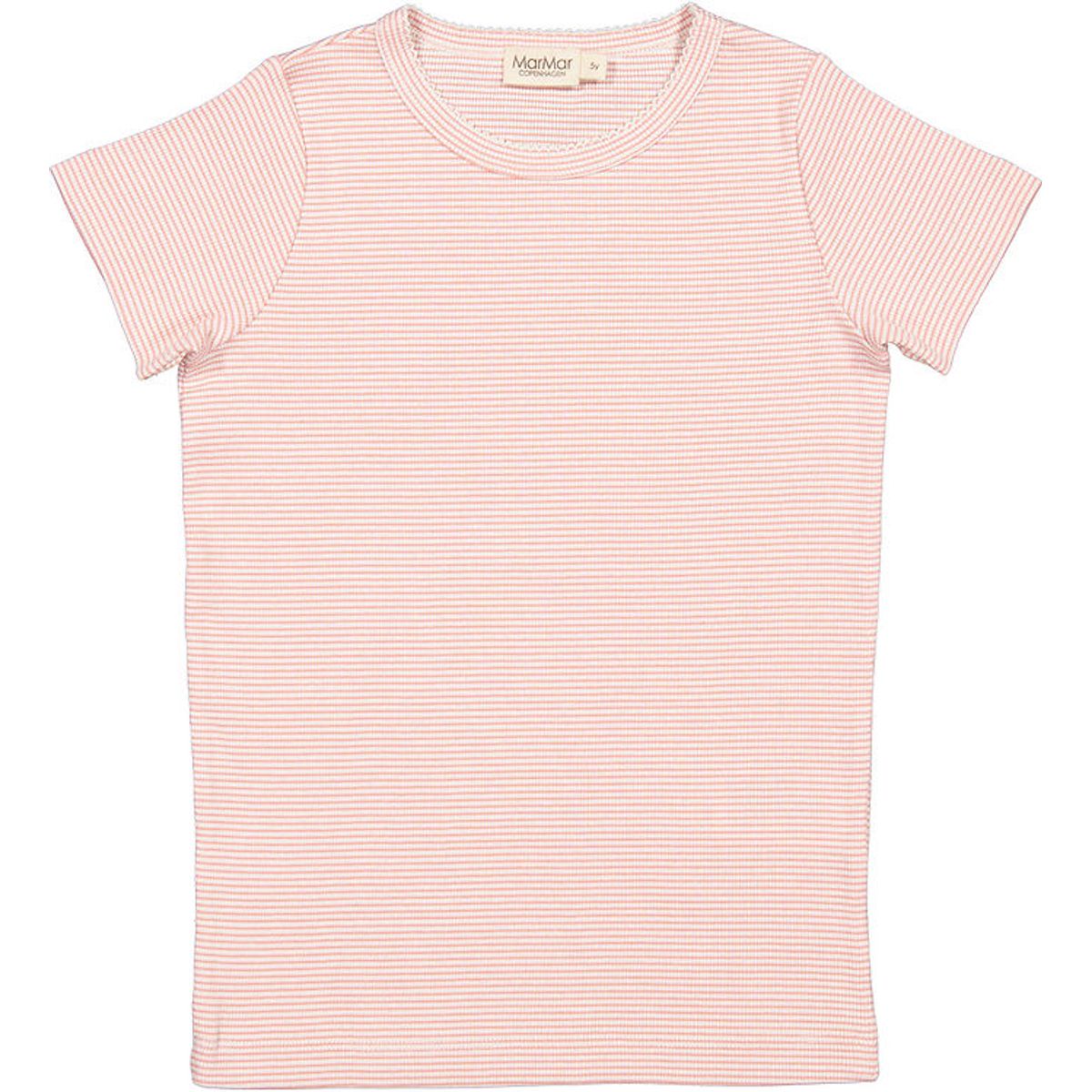 MarMar T-shirt - Rib - Modal - Tago - Evening Sun Stripe