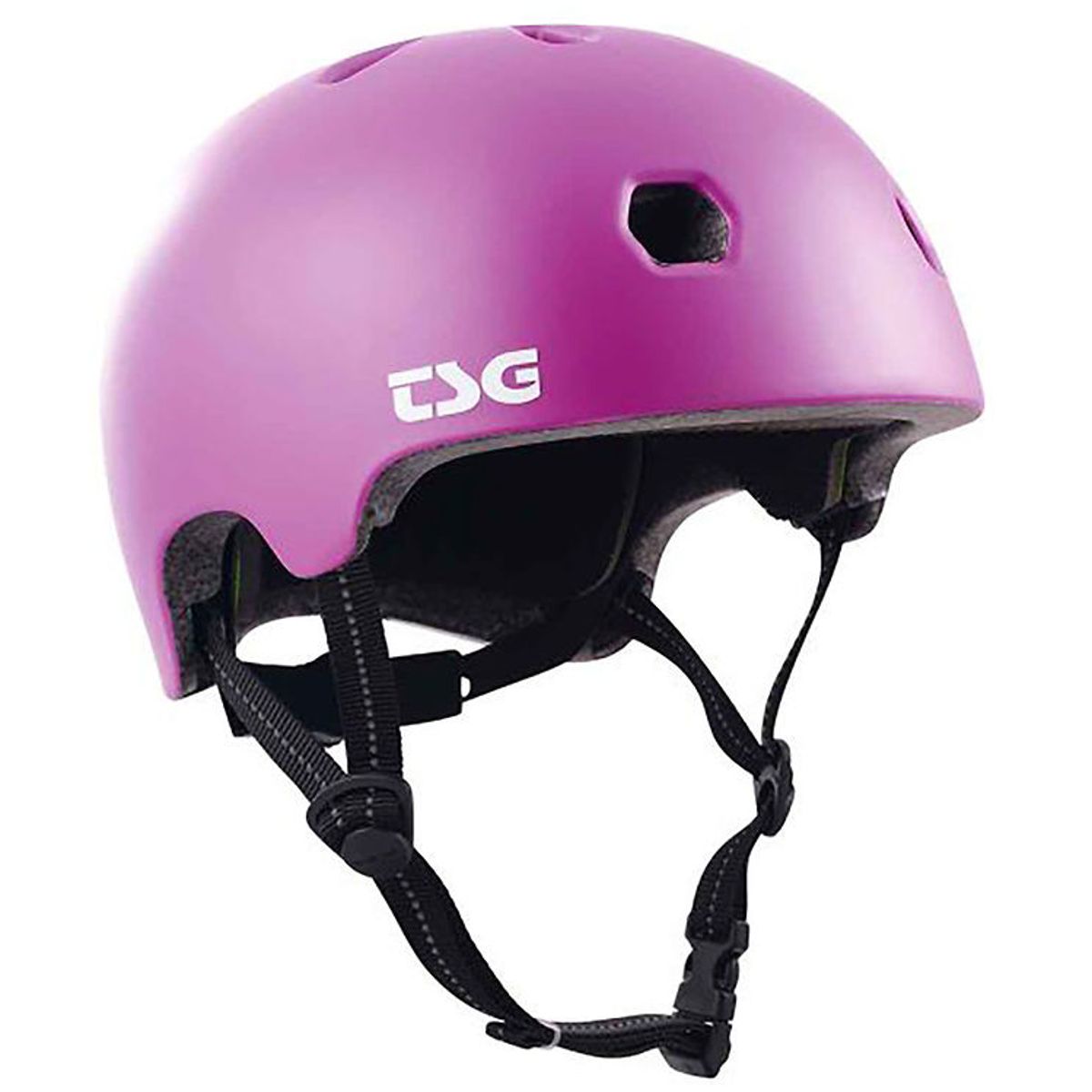 TSG Cykelhjelm - Meta Solid Color - Satin Purple Magic