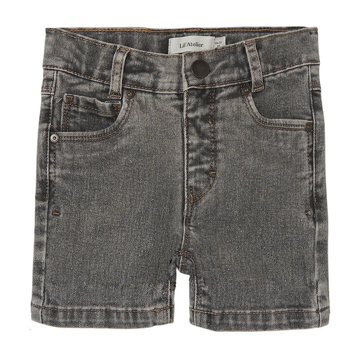 Lil Atelier Shorts - NmmRyan - Light Grey Denim