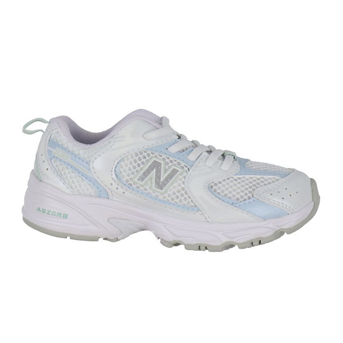 New Balance Sko - 530 - White/Light Chrome Blue