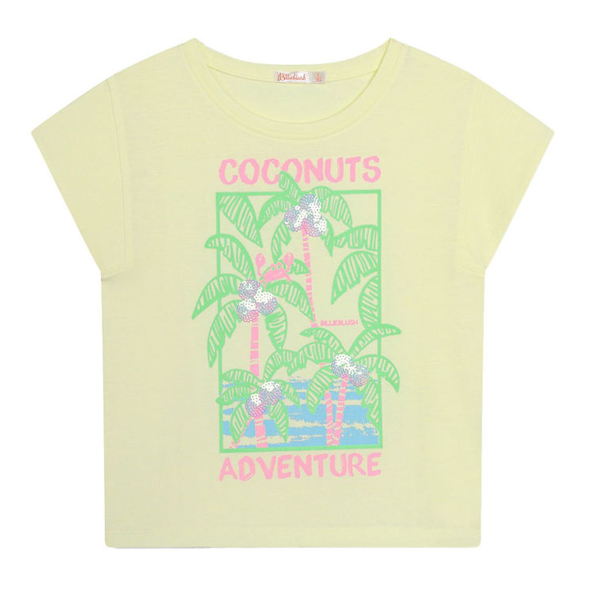 Billieblush T-shirt - Straw Yellow