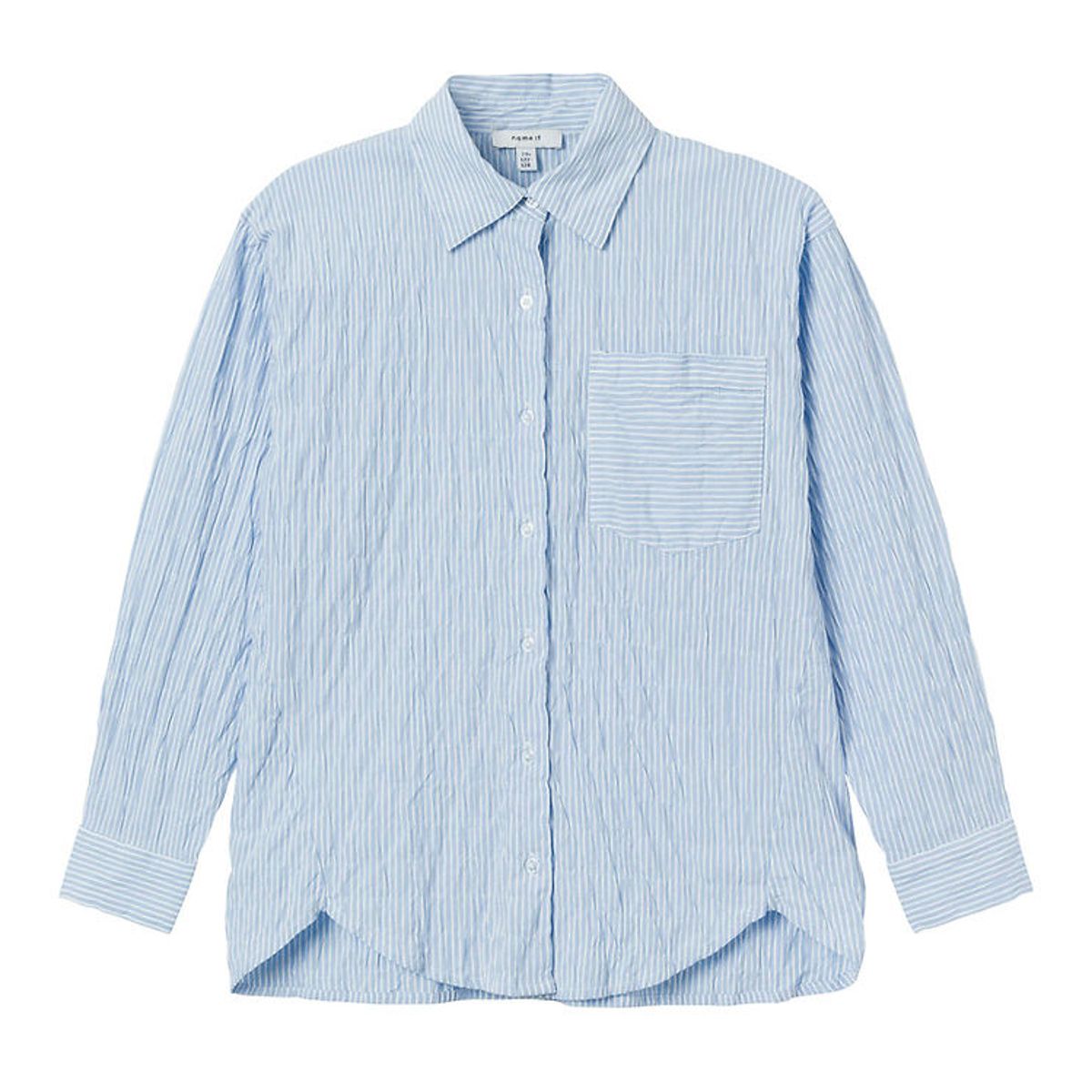 Name It Skjorte - NkfDustripes - Chambray Blue