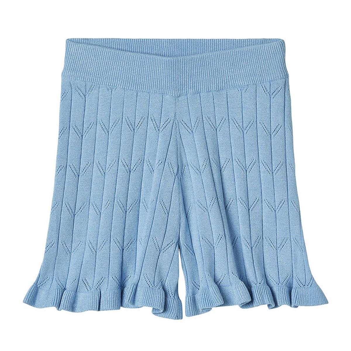 Fliink Shorts - Strik - Viskose - Sunny - Little Boy Blue