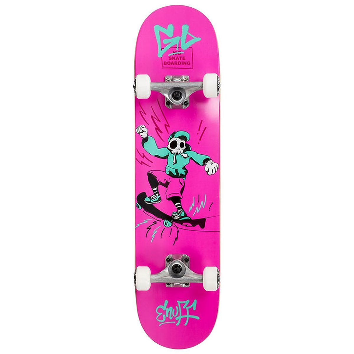 Enuff Skateboard - 7.75'' - Skully Komplet - Pink