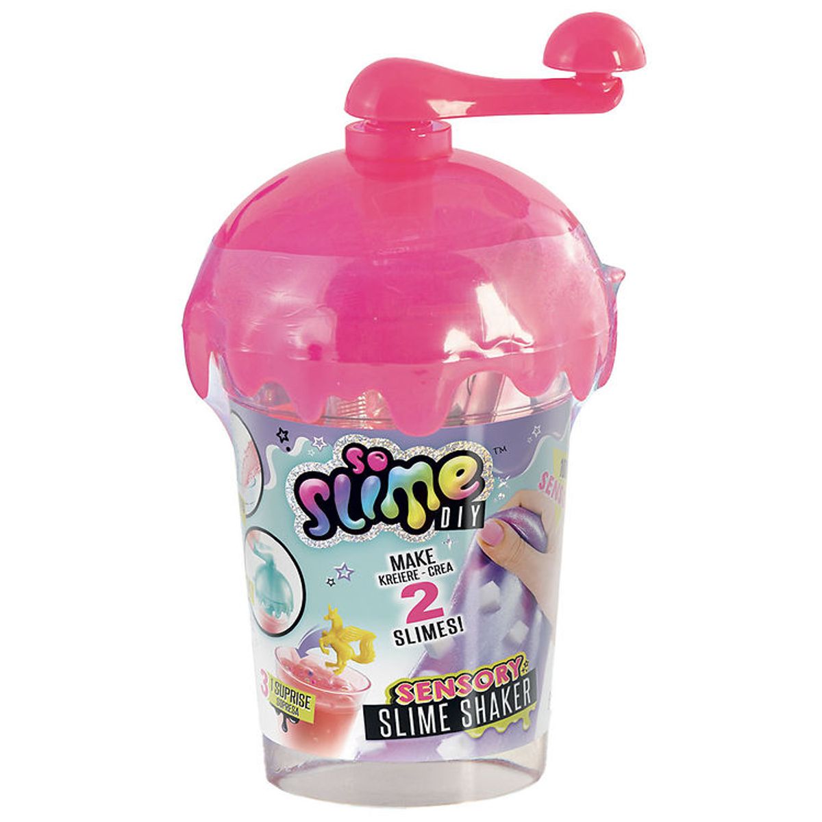 So Slime DIY-Slim - Sensory Slime Shaker - Assorteret