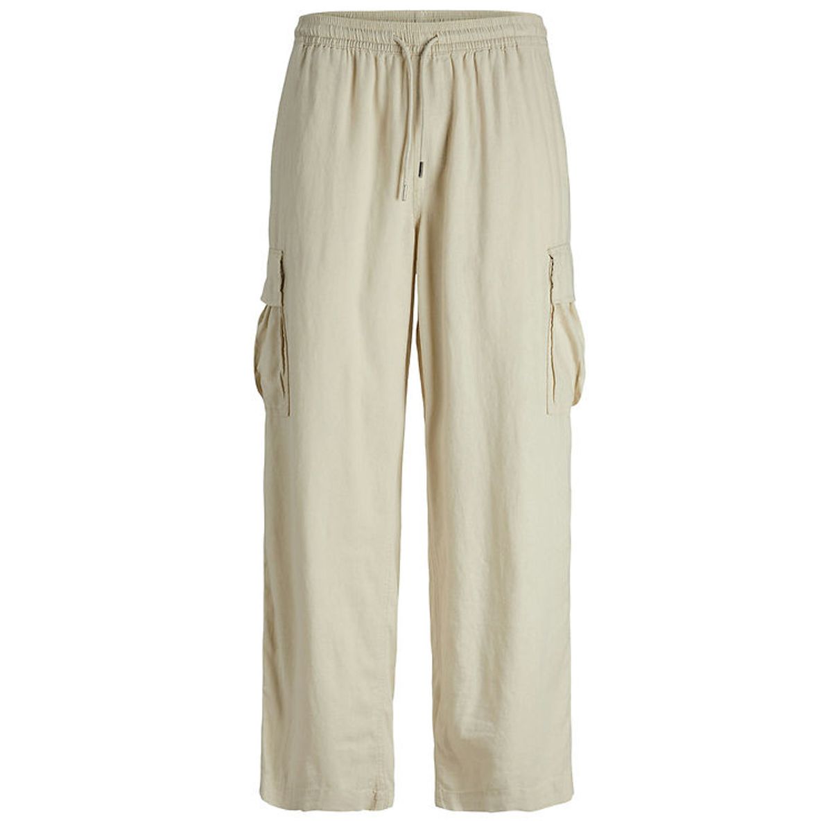 Jack & Jones Bukser - Hør - JpstBill - Cargo - Summer Sand