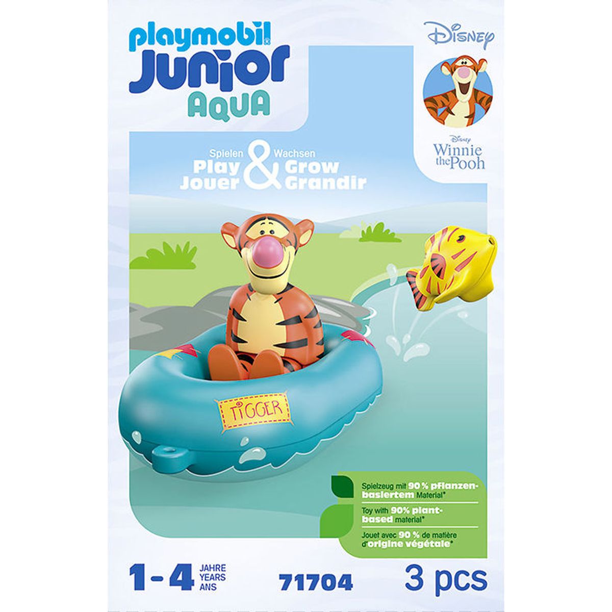 Playmobil Junior & Disney - Junior Aqua - Tigerdyrets Tur med Gu