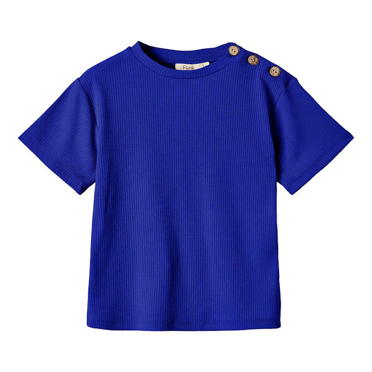 Fliink T-shirt - Rib - Kenna - Mazerine Blue