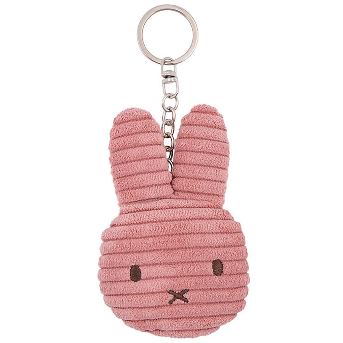 Bon Ton Toys Nøglering - 10 cm - Miffy Flat - Corduroy Dusty Ros