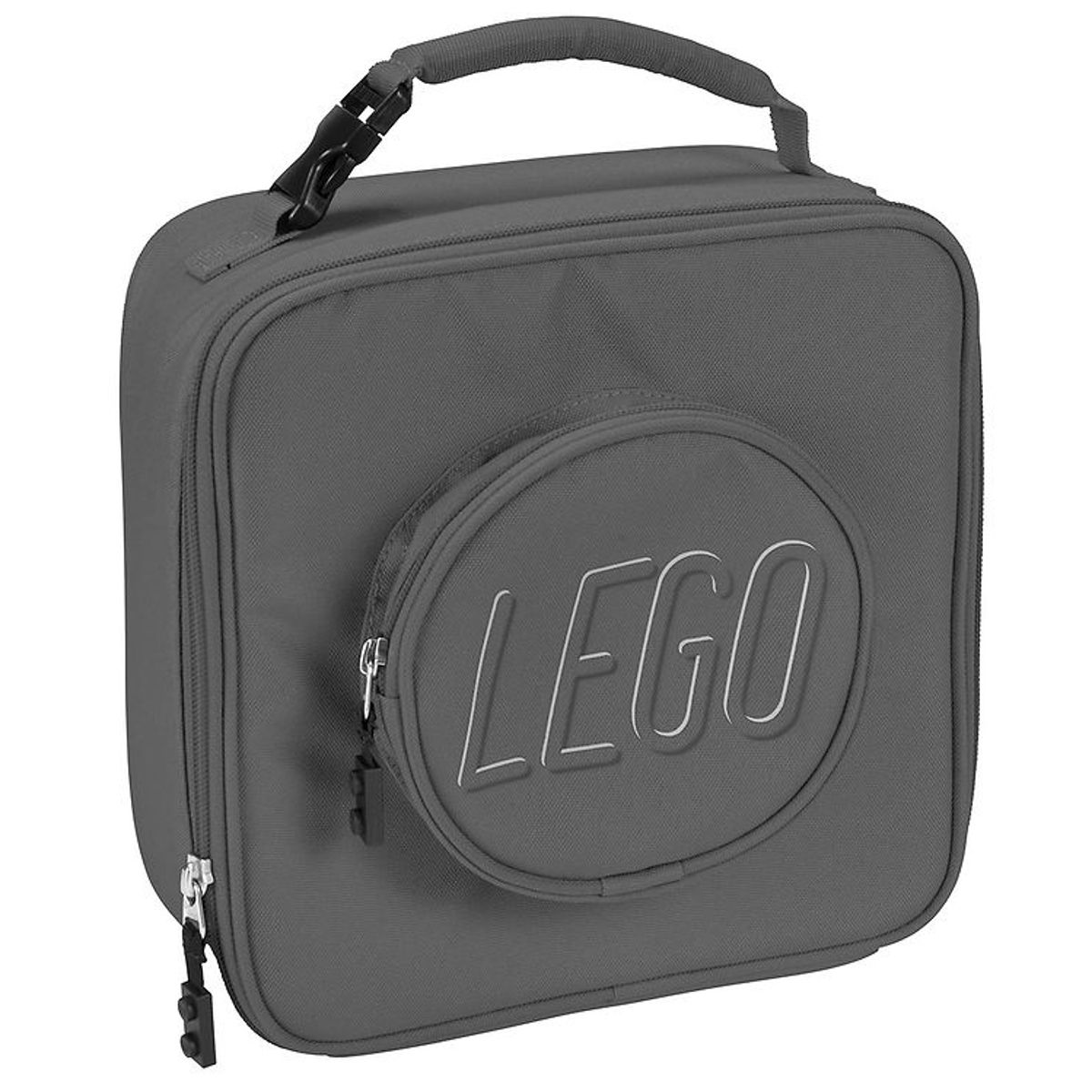 LEGO ® Madkasse Taske - BRICK Lunch Bag - Grå