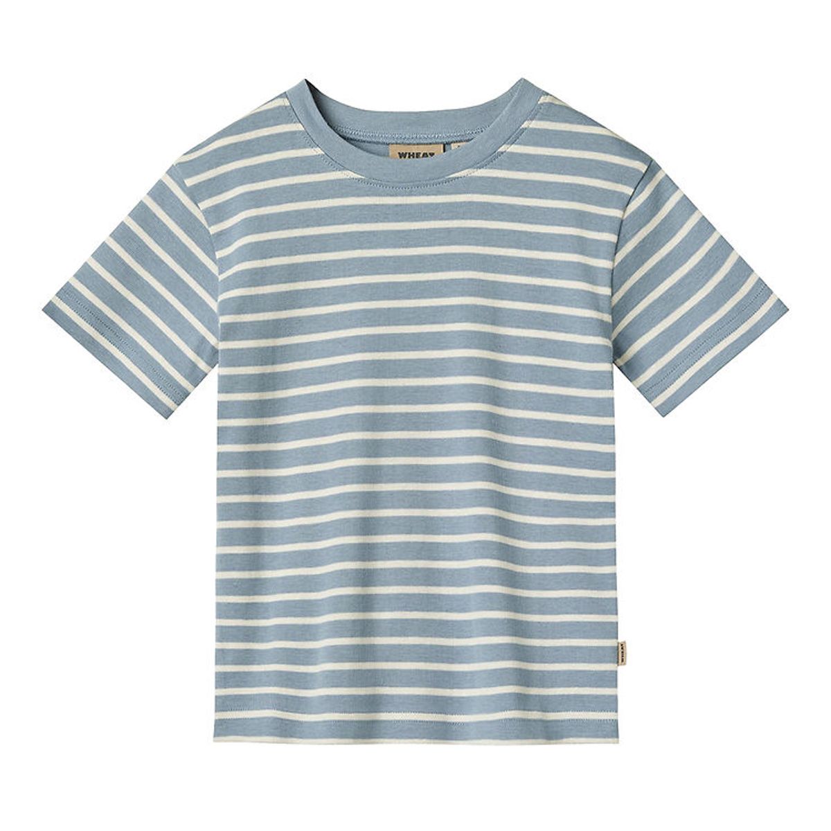 Wheat T-shirt - Fabian - Ashley Blue Stripe