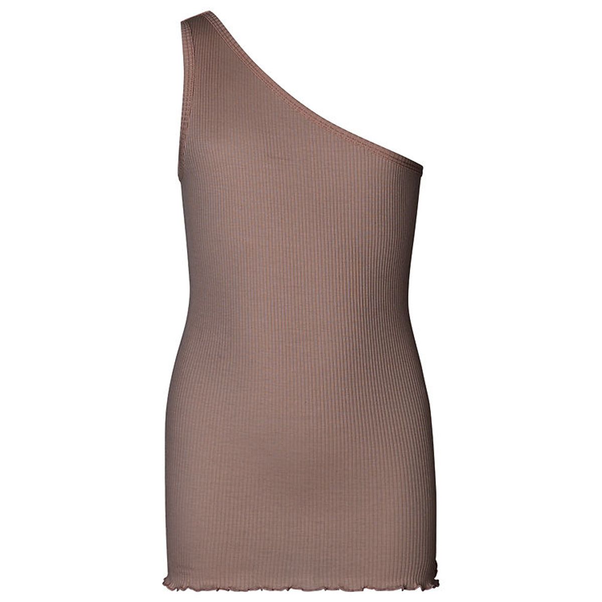 Rosemunde Top - One Shoulder - Dark Sand