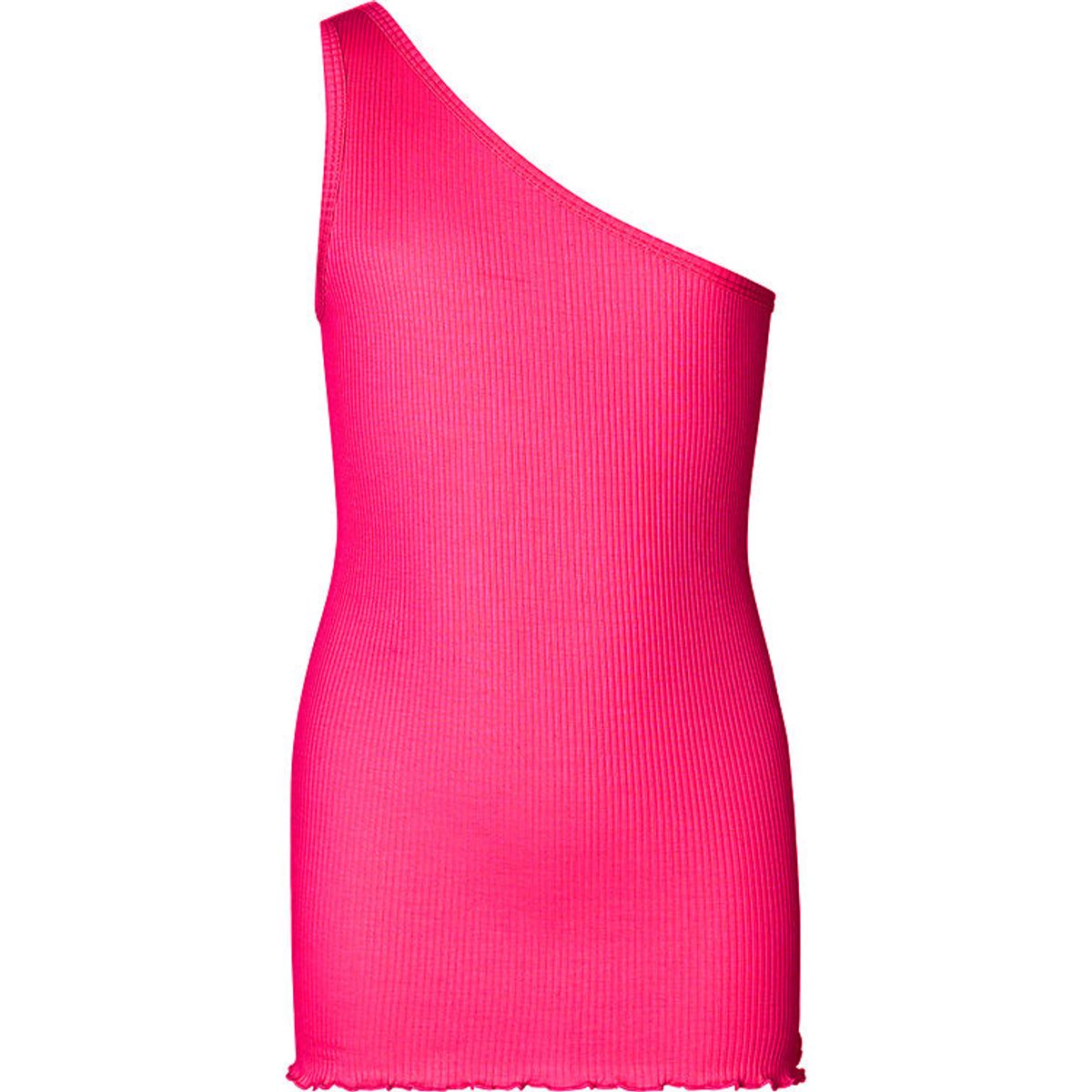 Rosemunde Top - One Shoulder - Pink Berry