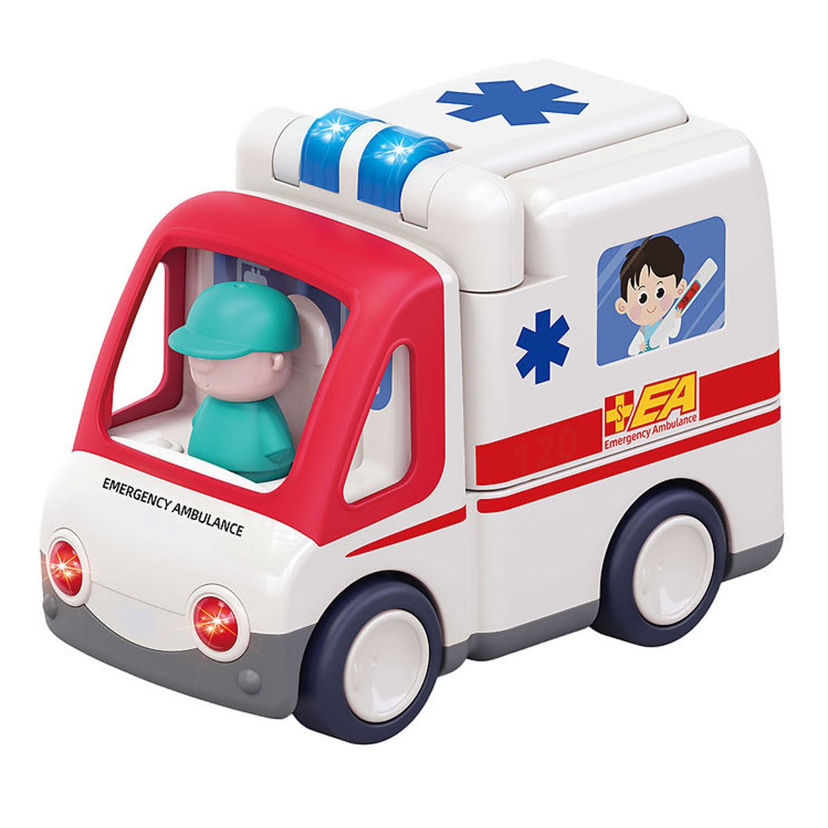 Kinder and Kids Ambulance - m. Lys, Musik Og Bevægelse